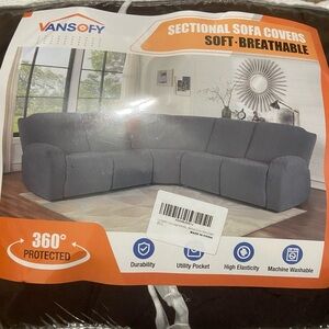Vansofy Extra Large Sectional Recliner Sofa Cover